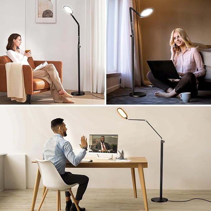 LitONES Ring Light with Stand, 15W Dimmable Zoom Lighting - Image 2