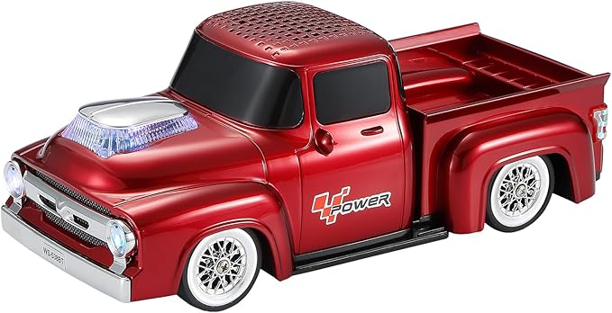Vintage Pickup Truck Bluetooth Speaker, Retro Truck Model by WSTER