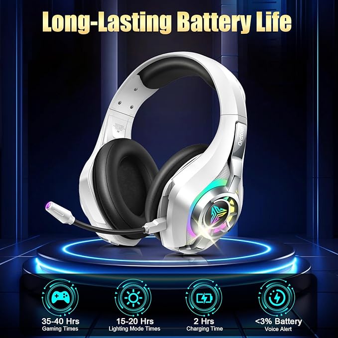 Ordtop 2.4GHz Wireless Gaming Headsets - Image 8