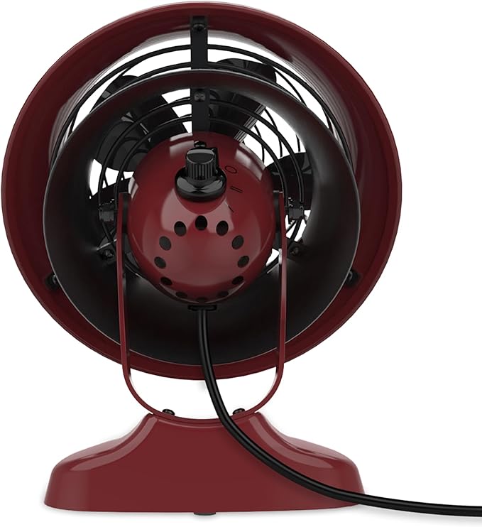 Vornado VFAN™ Mini Fan, Classic Vintage Fan, Retro Metal Air Circulator - Image 5