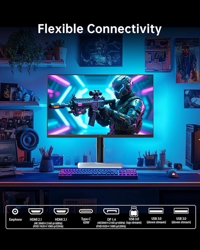 KTC 27 Inch Dual Mode Mini LED Monitor - Image 8
