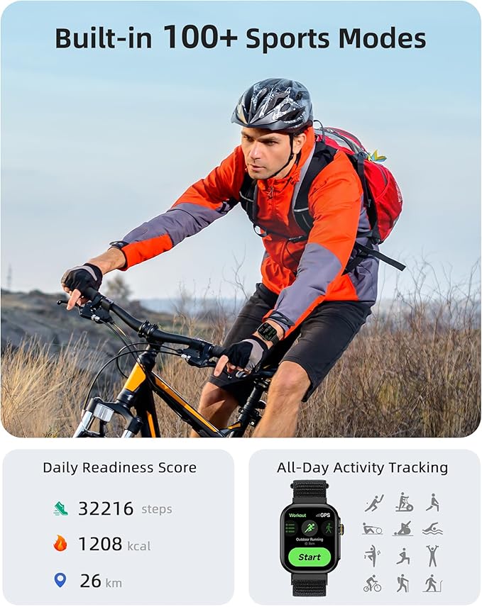 Parsonver Built-in GPS Smart Watch - Image 5