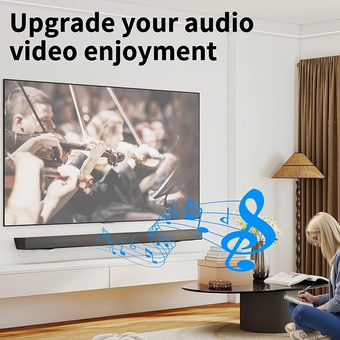 suptek Soundbar Wall Mount Shelf – Wall Mount Bracket - Image 3