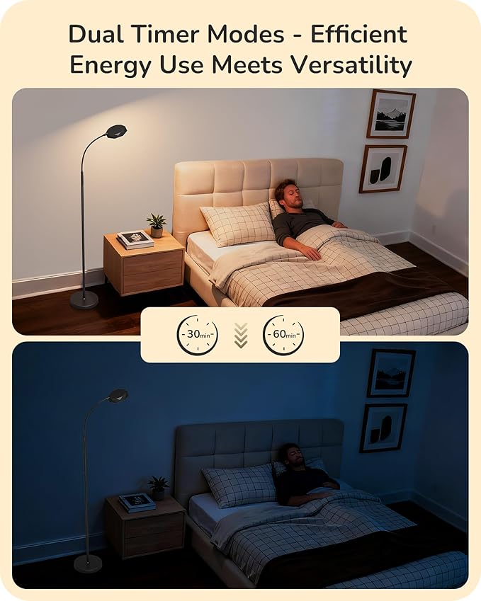 EDISHINE LED Floor Lamp, 1300LM Super Bright Reading Floor Lamps - Image 6