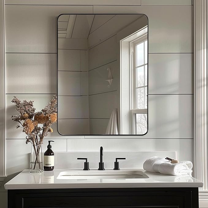ANDY STAR Black Bathroom Mirrors by ANDYSTAR