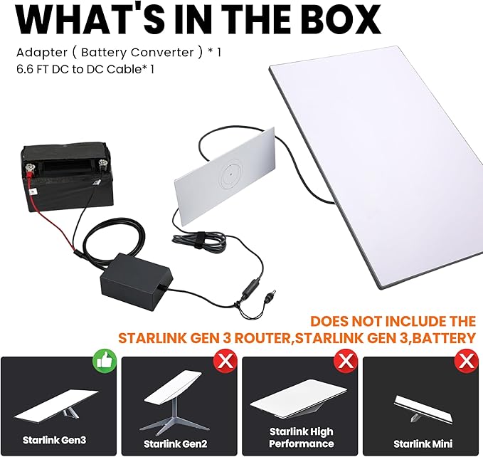 Terapaton Starlink Gen 3 Battery Converter Adapter - Image 2