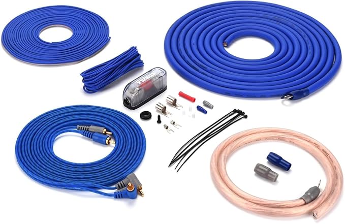 ORION CBA2000.1D Amp 2000W Max Amplifier + COKIT4 4GA Wiring Kit Combo - Image 2