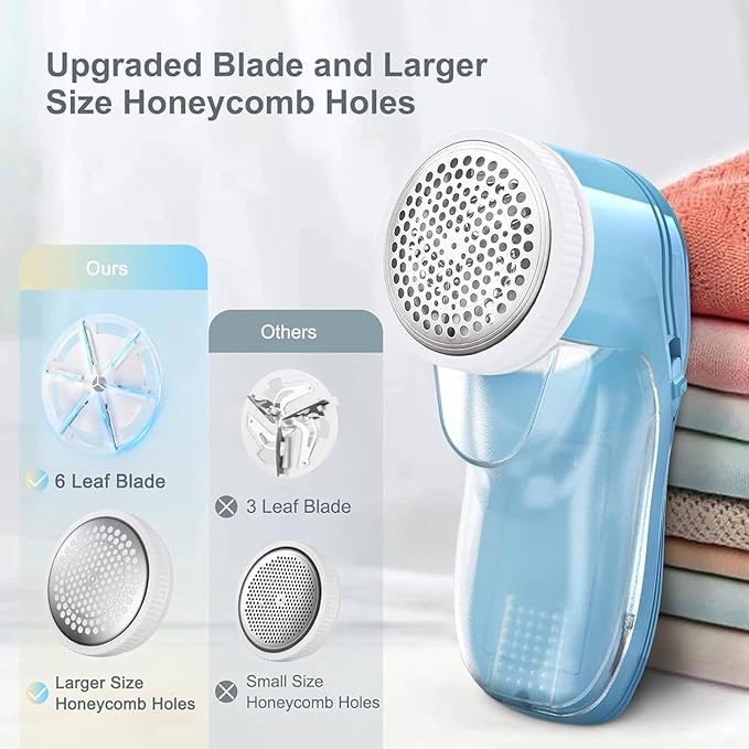 Fabric Shaver, Lint Remover for Clothes, Electric Lint Remover - Image 4