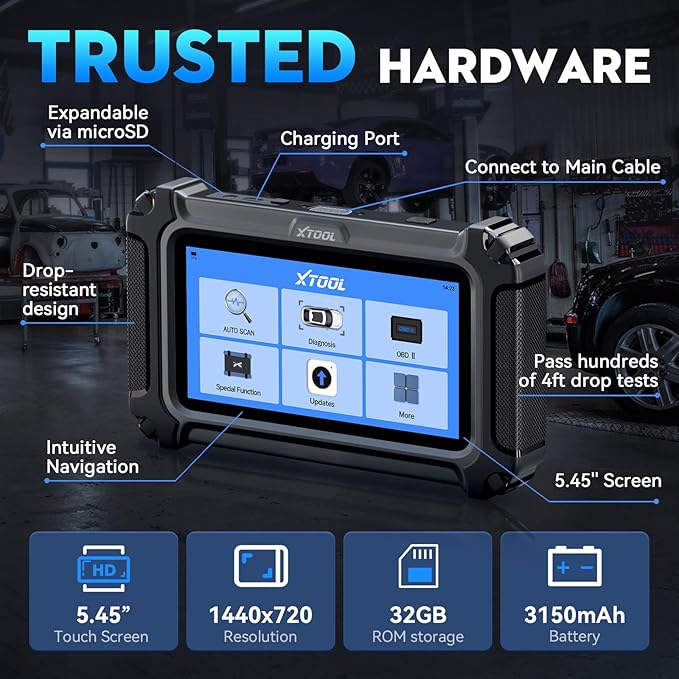 XTOOL D6S OBD2 Scanner Diagnostic Tool, 2026 Car Scanner - Image 8