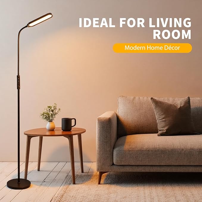 CeSunlight CRI95+ Floor Lamps for Living Room, 18W 3000LM Standing Lamp - Image 6