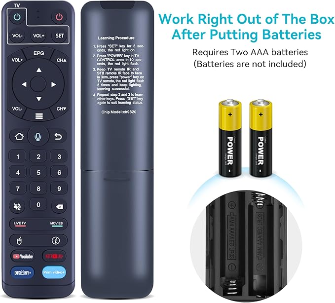 ZWP V2 Pro Replacement Voice Remote Control fit - Image 9