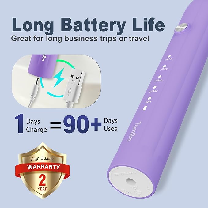 7AM2M Sonic Electric Toothbrush - Image 6