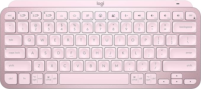Logitech MX Keys Mini Minimalist Wireless Illuminated Keyboard, Compatible by Logitech