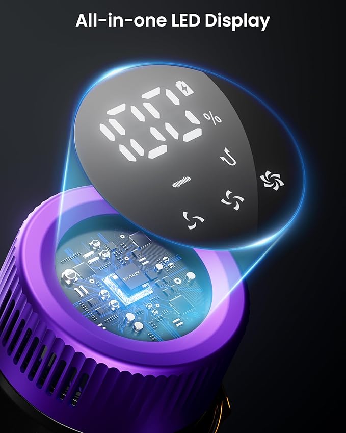 Cordless Vacuum Cleaner, 650W 55KPA 70 Mins Vacuum Cleaners - Image 6