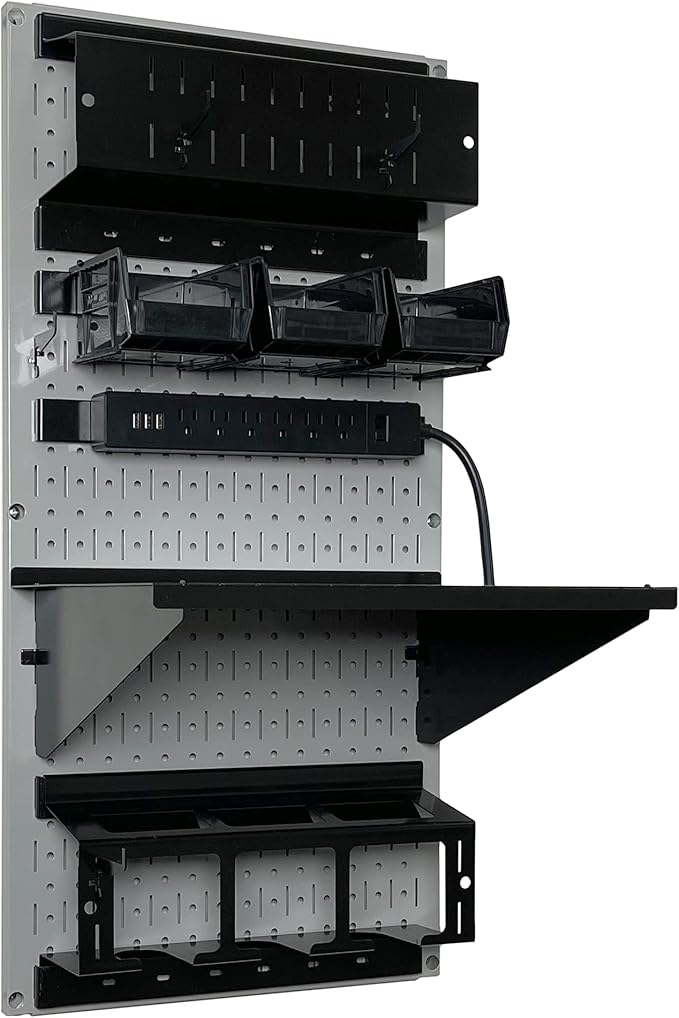 Wall Control Power Tool Storage Organizer Kit Cordless Drill Holder Charging - Image 2