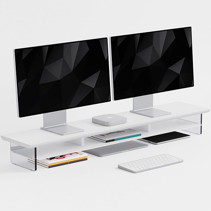 FENSULN Dual‑Tier Monitor Stand by FENSULN