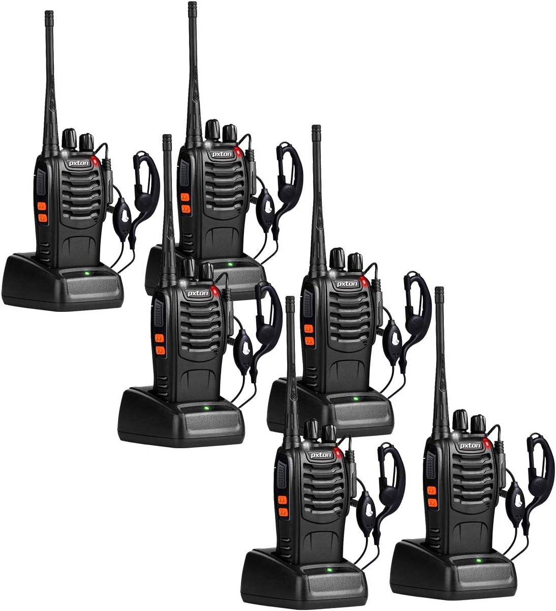 pxton Two Way Radios Long Range Walkie Talkies