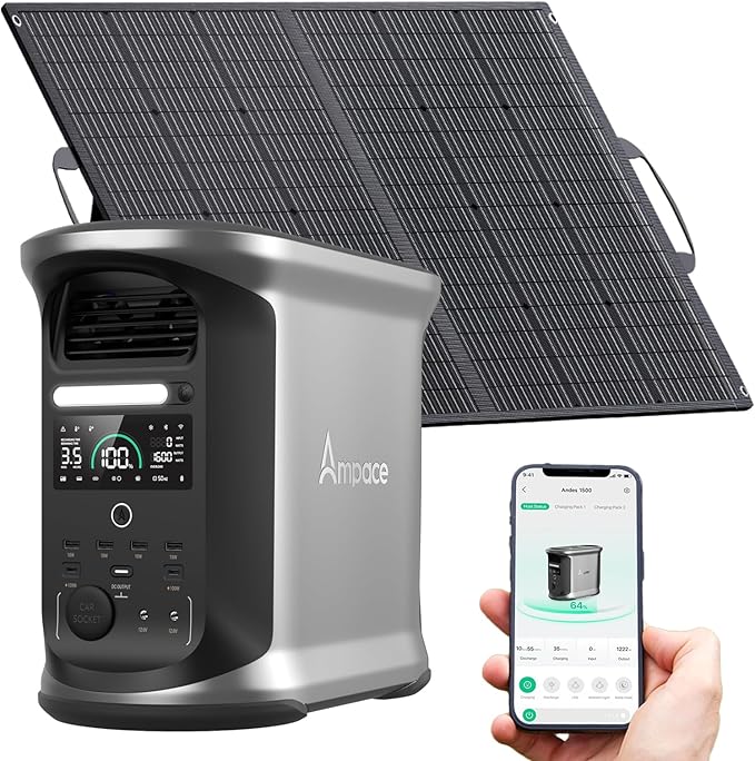 AMPACE Andes 1500 Portable Power Station by Unknown