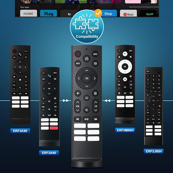 Replacement-for-Hisense-TV-Remote, Universal - Image 3