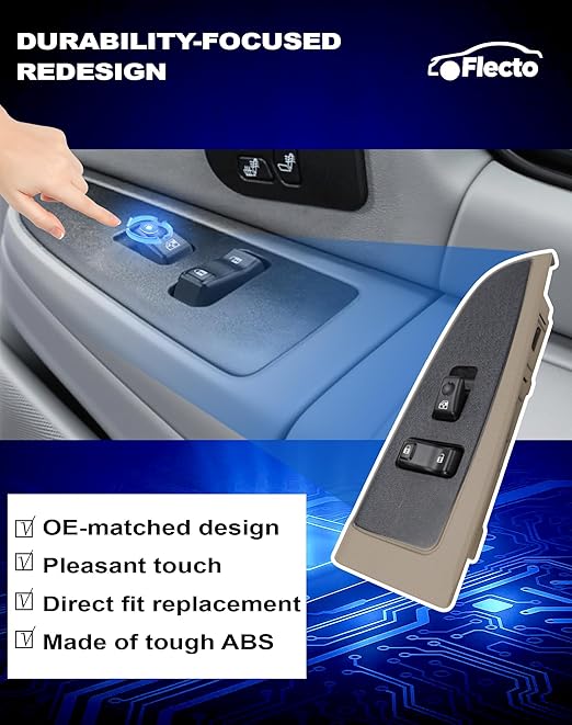Flecto 19115820 Power Window Switch Front Passenger Side - Image 4