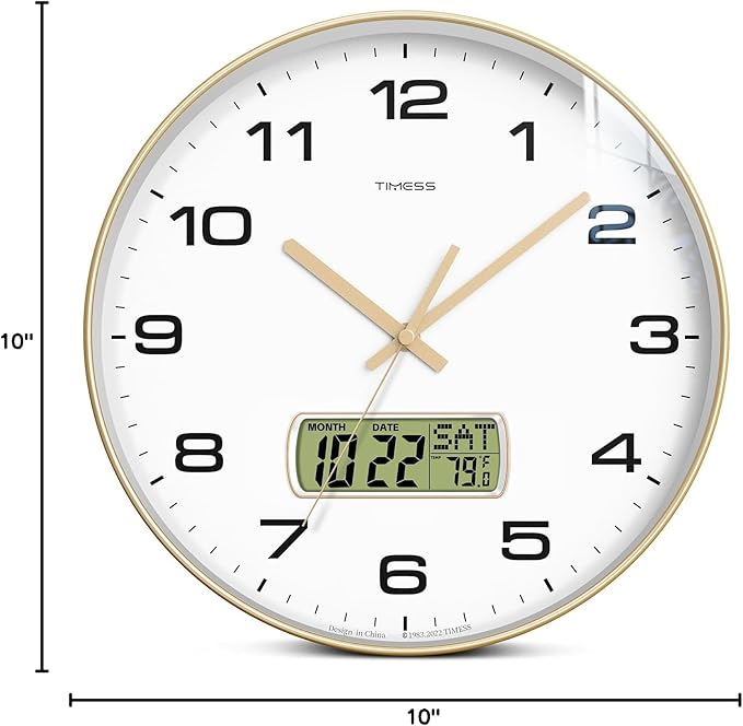 TIMESS Wall Clock, Ideal Modern Home, Office Decor - Image 6