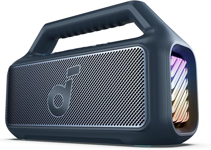 Soundcore Boom 2 by Anker, Outdoor Speaker, BassUp 2.0, 24H Playtime, IPX7 by soundcore