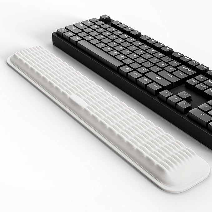 MEKASS Keyboard Wrist Rest, Soft Memory Foam Wrist Support by Mekass