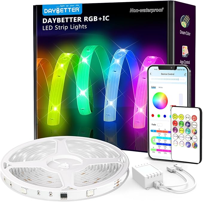 DAYBETTER Smart IC LED Strip Lights, BGRIC LED Lights by DAYBETTER