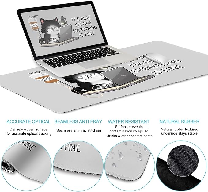 LIMKRIAN Cat Ergonomic Mouse Pad - Image 4