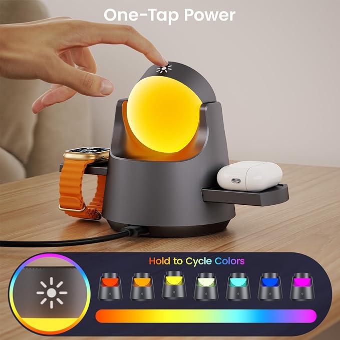 3 in 1 Wireless Charging Station - Image 3