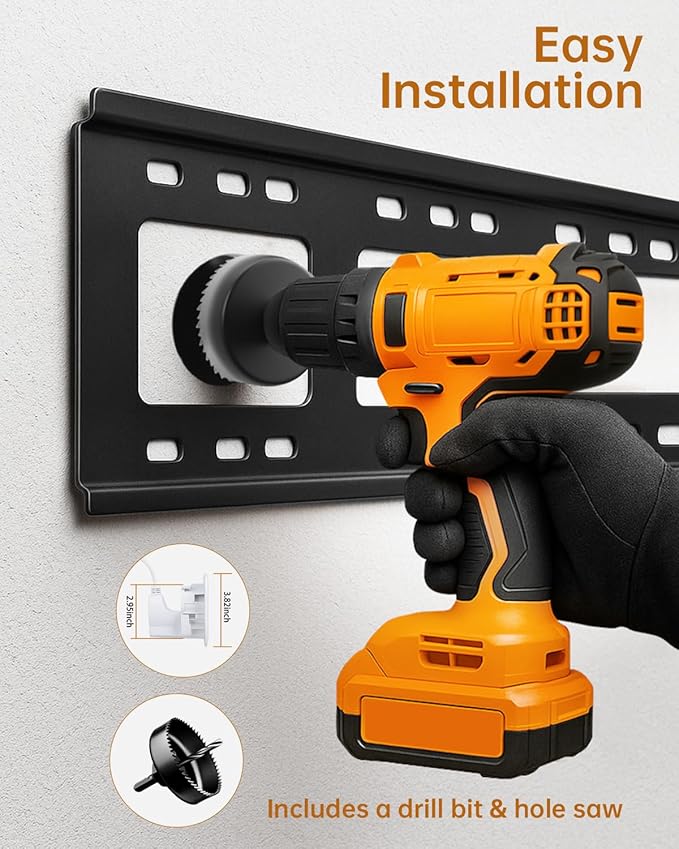 HAPYTHDA in-Wall Cable Management Kit, Wire Hider - Image 5