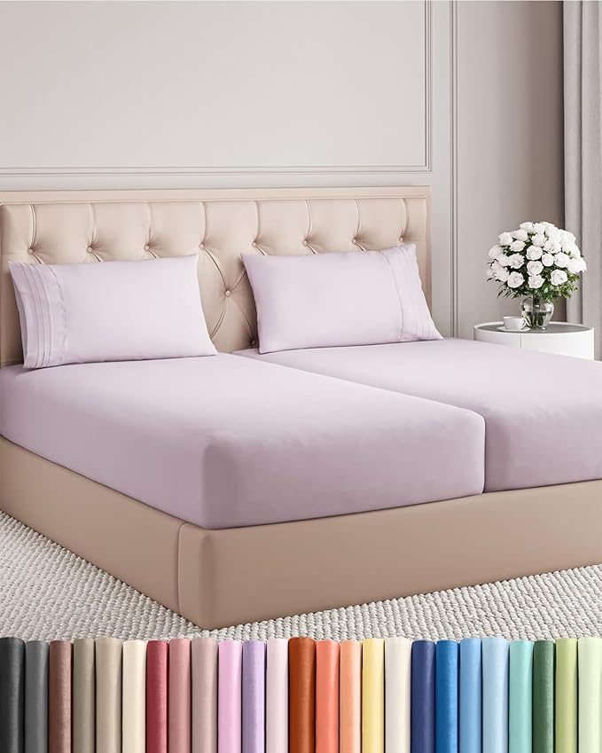 Split King Size 5 Piece Sheet Set by CGKUnlimited