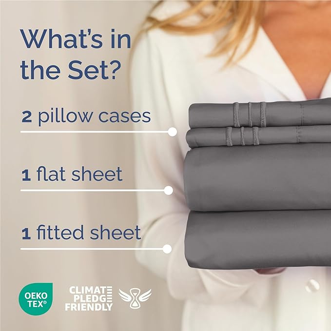Full Size 4 Piece Sheet Set - Image 2