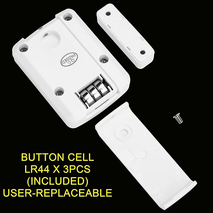 3 Pack Door Alarms with Delay When Left Open 130db Window Break Sliding Siren - Image 8