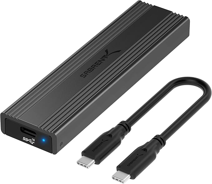 Sabrent USB 3.2 Type-C Tool-Free Enclosure by SABRENT