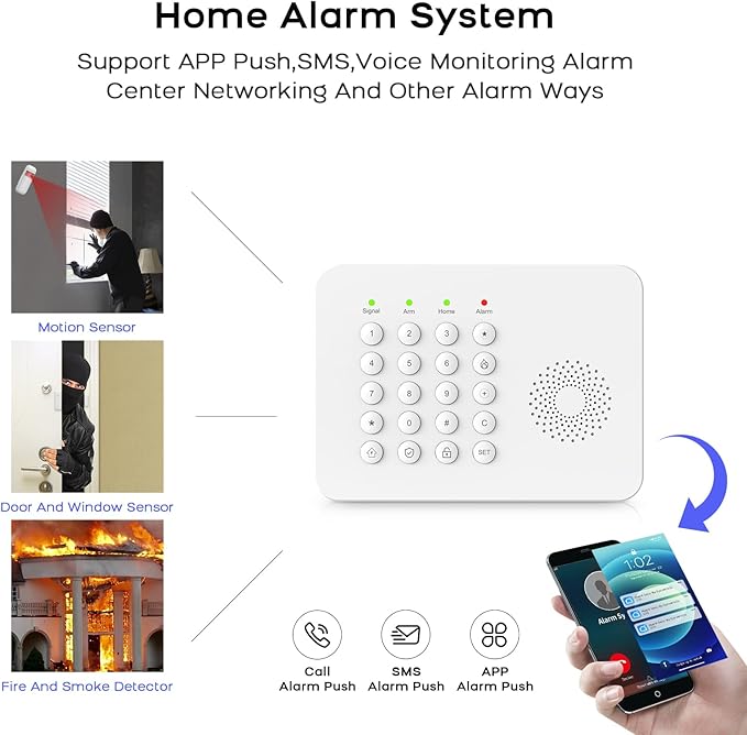 2026 WiFi+GSM/4G Home Security System - Image 4