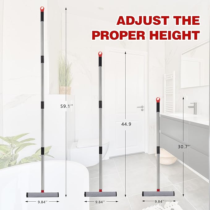 2 in 1 Standard Window Squeegee, Home Window Cleaner - Image 2