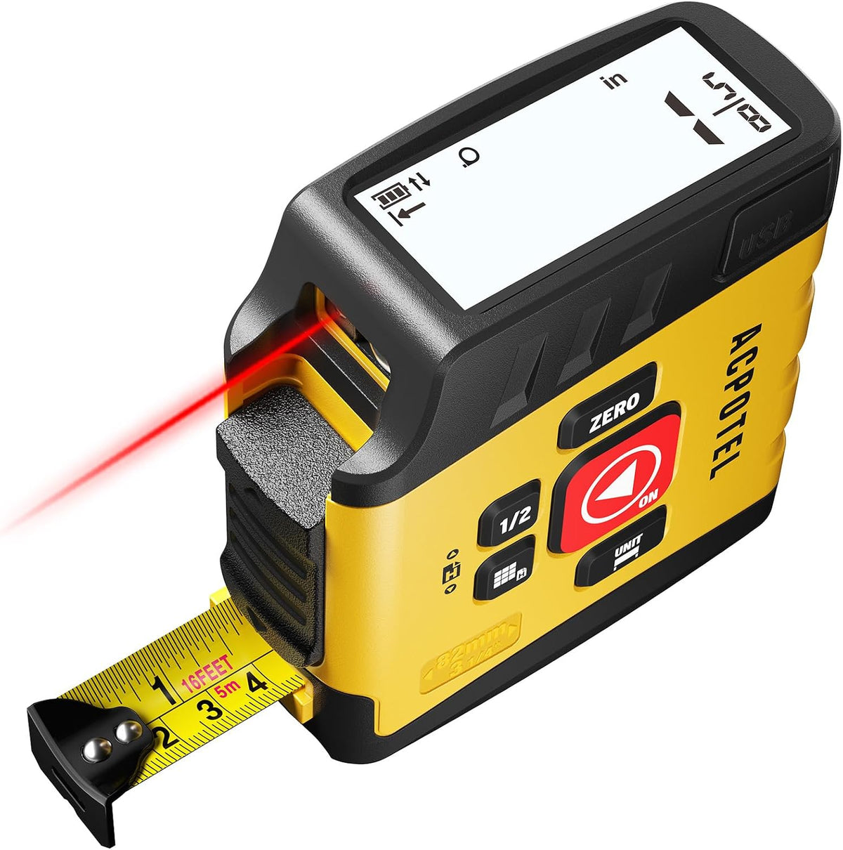 3-in-1 Digital Tape Measure