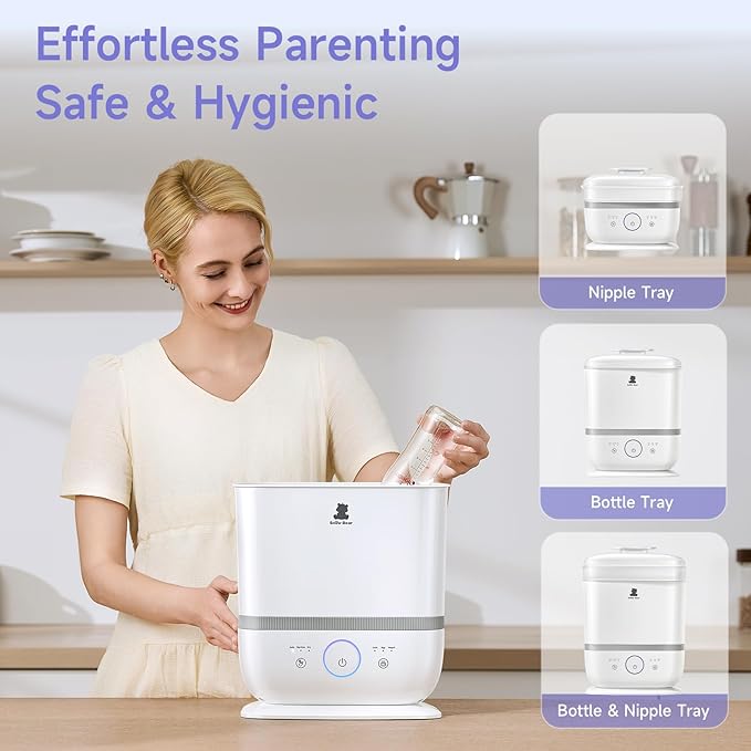 Snow Bear Baby Bottle Sterilizer and Dryer - Image 7