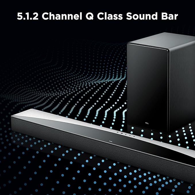 TCL Q75H 5.1.2 Sound Bar with Wireless Subwoofer - Image 3