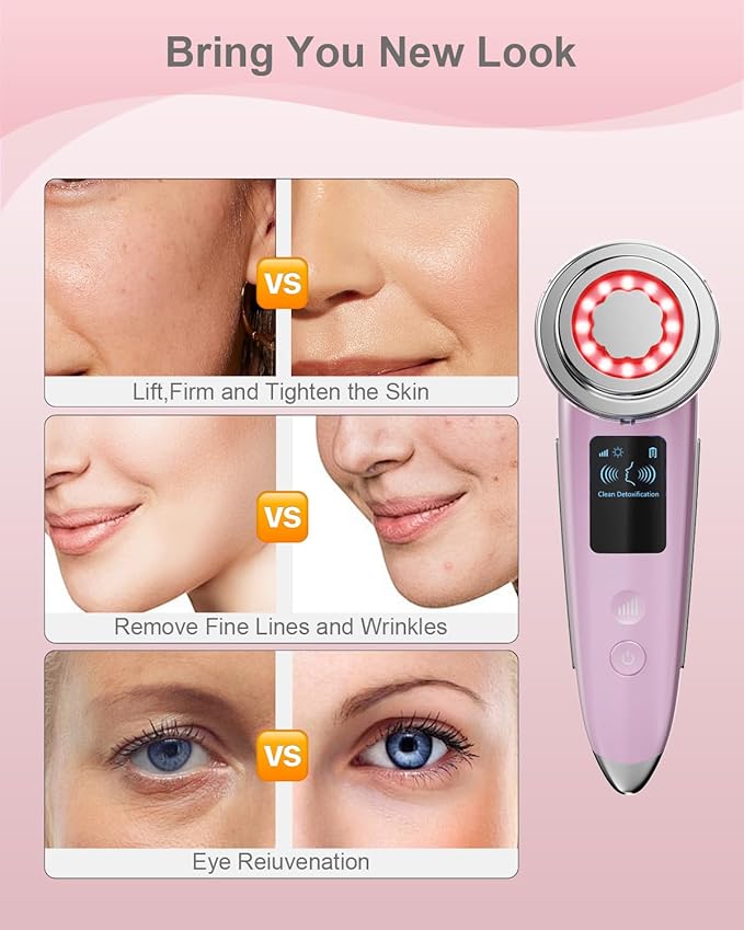 Face Massager Electric Face Lifting 4 in 1 Facial Massager Anti Aging Skin - Image 4