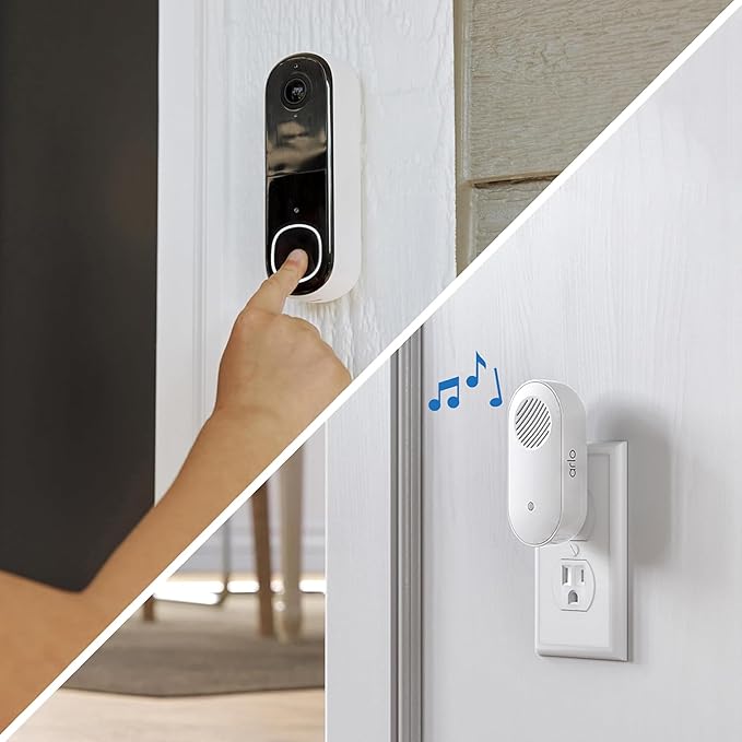 Arlo Chime 2, Built-in Siren, Audible Alerts, Customizable Melodies, Wi-Fi - Image 3