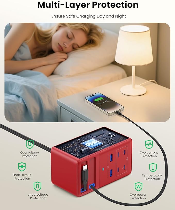 USB C Charger 275W Charging Station - Image 4