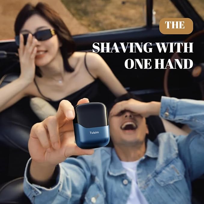 Tulzim Electric Foil Shaver for Men: Portable Electric Razor for Beard/Face - Image 7