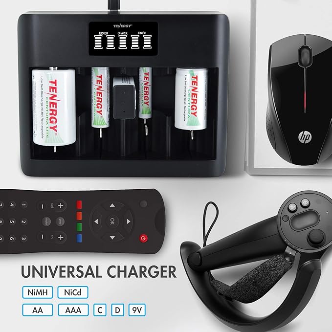 Tenergy TN486U 5-Bay Universal Battery Charger - Image 2