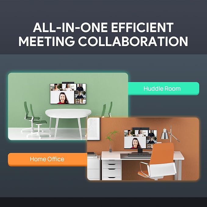 Yealink Video Conference Camera, 4K Webcam, 120° Ai Auto Framing, 8 Microphone - Image 11