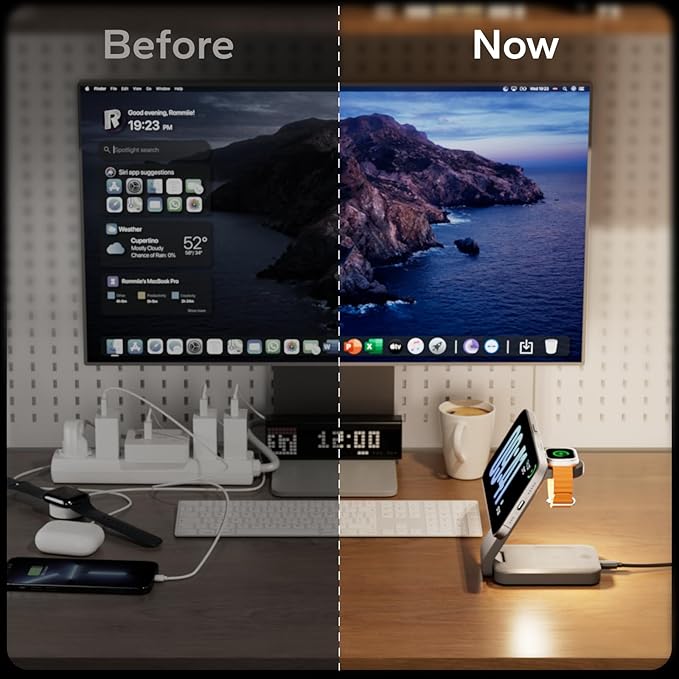 Eazpower 3 in 1 Foldable Wireless Charging Station - Image 7
