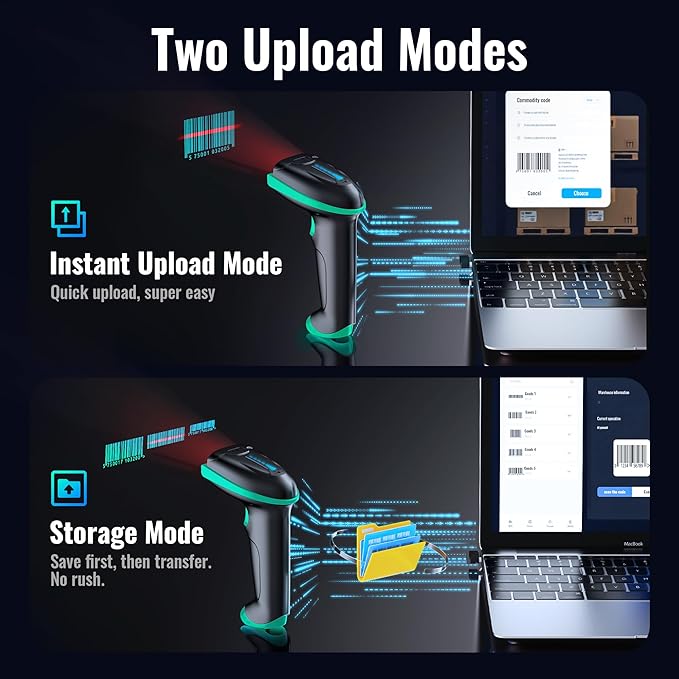 Tera Barcode Scanner 1D Wireless - Image 6