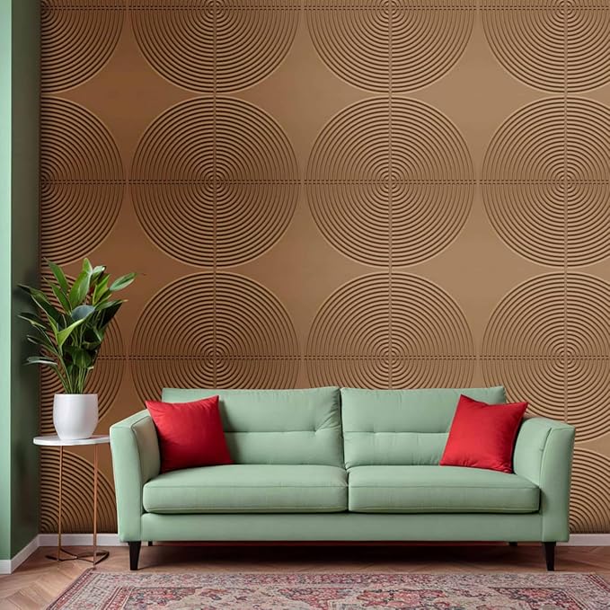 From Plain To Beautiful In Hours 9002 Arc Swell PVC 12 in x 12 in Peel and - Image 5