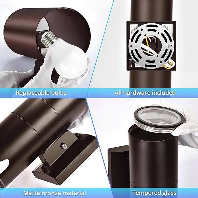 wowlite Modern Outdoor Wall Light - Image 8